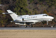 N900CP @ ORF - Allied Services, Inc. 1979 Hawker-Siddeley (British Aerospace) HS 125-700A N900CP landing on RWY 23, after a 40-minute flight from Lehigh Valley Int'l (KABE) - Allentown, PA.