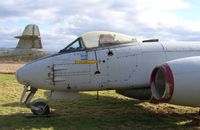 WH291 @ EGHL - Gloster Meteor F.8  Last one to serve in RAF - by moxy