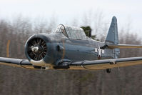 N43NA @ 42VA - A beautifully restored North American SNJ-4 N43NA departing RWY 11.