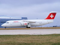 HB-IYT @ EGCC - Swiss International Air Lines - by chris hall