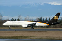 N414UP @ KPAE - KPAE (UPS 9492 arriving from KONT for maintenance at Goodrich) - by Nick Dean