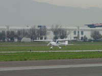 N103GX @ POC - Quickly off the runway - by Helicopterfriend
