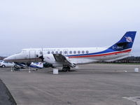 G-JMAC @ EGGP - preserved by the the Jetstream Club at Liverpools John Lennon Airport - by chris hall