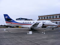 G-JMAC @ EGGP - preserved by the the Jetstream Club at Liverpools John Lennon Airport - by chris hall