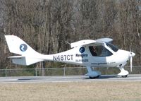 N487CT @ DTN - Taking off from the Shreveport Downtown airport.