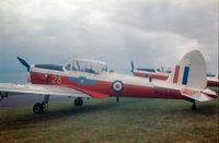 WG348 @ EGXZ - Chipmunk T.10 of 2 Flying Training School at the 1972 RAF Topcliffe Air Show - by Peter Nicholson
