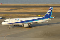 JA8391 @ RJTT - ANA A320 at Haneda - by Terry Fletcher