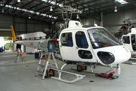 VH-HSV @ YMMB - Eurocopter AS350B2 receiving Maintenance at Moorabbin - by Terry Fletcher