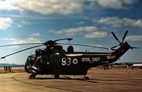 XV697 @ GREENHAM - This Sea King HAS.1 with 702 Squadron was displayed at the 1973 Intnl Air Tattoo at RAF Greenham Common. - by Peter Nicholson
