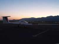 N20822 @ KLGU - Logan at sunrise ferry flight from Deer Park WA - by cloudsipper