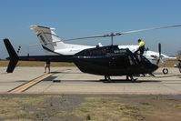 VH-ONE @ YMEN - All black Eurocopter EC120B at Essendon - by Terry Fletcher