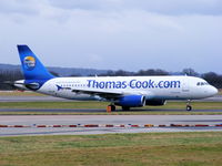 G-BYTH @ EGCC - Thomas Cook - by chris hall