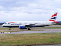 G-EUUS @ EGCC - British Airways - by chris hall