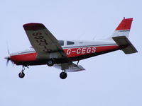 G-CEGS @ EGGP - AVIATION RENTALS LTD, Previous ID: N6391C - by chris hall