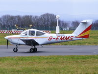 G-EMMS @ EGGP - Ravenair - by chris hall