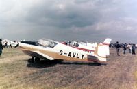 G-AVLY @ EGBG - Jodel D120 Paris-Nice G-AVLY at the Leicester PFA Rally 1979 - by GeoffW