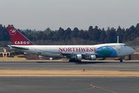 N645NW @ RJAA - NW B747 Freighter at Narita - by Terry Fletcher