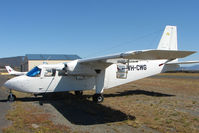 VH-CWG @ YCBG - Islander used for aerial photography from Hobart Cambridge - by Terry Fletcher