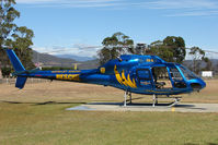 VH-RLC @ YMHB - Rescue Eurocopter AS355F1 at Hobart Helipad - by Terry Fletcher