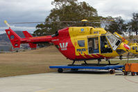 VH-RLI - Police BK117 at Hobart Helipad - by Terry Fletcher