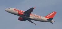 G-EZIT @ EBBR - flight EZY2796 is taking off from rwy 25R - by Daniel Vanderauwera