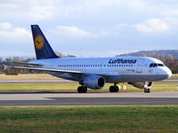 D-AILF @ EGCC - Lufthansa - by chris hall