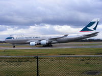 B-HKH @ EGCC - Cathay Pacific Cargo, ex Singapore Airlines 9V-SMH - by Chris Hall