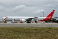 VH-VOZ @ YSSY - New B777 - registered to PelAir but operated by Virgin Blue - by Terry Fletcher
