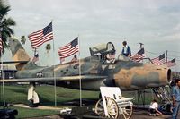 52-9060 @ HRL - This Thunderstreak, formerly of the Texas ANG, was on display near the HQ building of the Confederate Air Force in 1978. - by Peter Nicholson