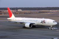 JA706J @ RJAA - JAL B777 at Narita - by Terry Fletcher