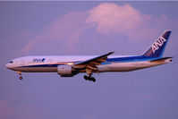 JA716A @ RJAA - ANA B767 on approach to Narita - by Terry Fletcher