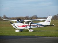G-SHSP @ EGBW - Cessna SkyHawk SP at Wellesbourne - by Simon Palmer