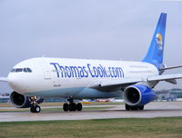 G-MDBD @ EGCC - Thomas Cook - by Chris Hall