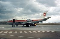 OY-TOR @ CPH - Cimber Air of Denmark was the launch customer for this aircraft and is seen at Copenhagen Kastrup in the Spring of 1977. - by Peter Nicholson