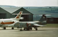 D-6654 @ EGQL - Royal Netherlands Air Force Starfighter of 322 Squadron attended the 1973 Leuchars Airshow. - by Peter Nicholson