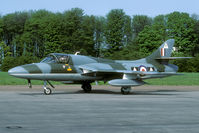 G-BXFI @ EGBP - Taxiing in at its home base Kemble. Thanks for holding a minute in front of the bushes! - by Joop de Groot