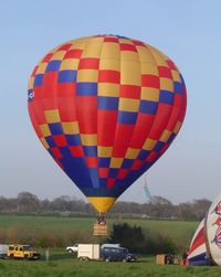 G-CEJI - Ready for lift off from its Bunwell launch site balloon - by keith sowter