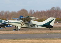 G-URUS @ EGLK - NICE MAULE IN THE VISITING AIRCRAFT PARK ONE OF TWO MAULE TODAY - by BIKE PILOT