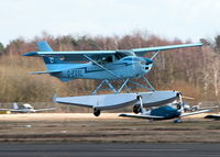 G-ESSL @ EGLK - SIERRA LIMA ABOUT TOUCH DOWN ON RWY 25 - by BIKE PILOT