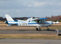 G-CEPX @ EGLK - TAXYING TO THE VISITORS PARKING AFTER DOING TOUCH AND GOES - by BIKE PILOT