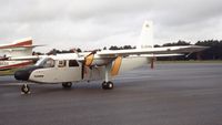 G-BPBN @ EGLF - Britten-Norman BN-2T Islander at Farnborough International 1980 - by Ingo Warnecke