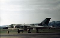 XM597 @ EGQL - Vulcan B.2 of 50 Squadron on display at the 1973 Leuchars Airshow. - by Peter Nicholson
