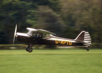 G-APTU @ EGHP - ABOUT TO TOUCH DOWN ON RWY 08 - by BIKE PILOT