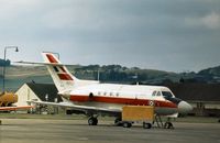 XS733 @ EGQL - Dominie T.1 of the College of Air Warfare attended the 1973 Leuchars Airshow. - by Peter Nicholson