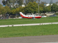 N61FL @ POC - Taxiing for take off on North Taxiway - by Helicopterfriend