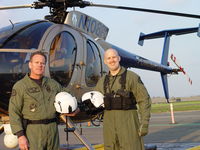 N108PP @ POC - Pomona Police Flight Crew, Sr Pilot Bass, Tactical Flight Officer Cooper - by Helicopterfriend