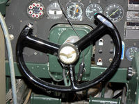 N24927 @ ADS - CAF B-24A ol 927 Pilots control wheel