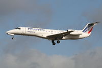 F-GOHC @ EBBR - flight AF5400 is descending to rwy 25L - by Daniel Vanderauwera