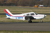 G-BMTR @ EGBJ - Piper Pa-28-161 at Gloucestershire Airport - by Terry Fletcher