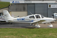 N10MC @ EGBJ - Cirrus SR22 at Gloucestershire Airport - by Terry Fletcher